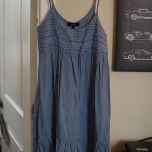 Ruffle Bottom Baby Doll Cami Dress